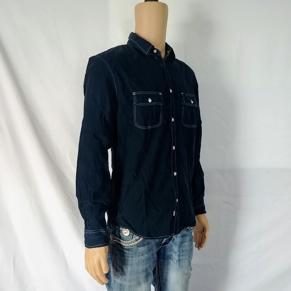 Frank & Eileen Gavin Corduroy Button Down Shirt - Picture 2 of 8